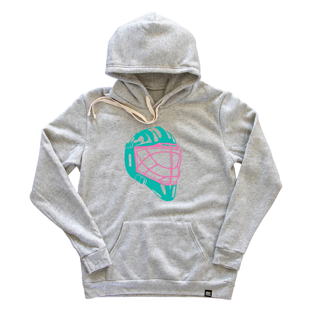 Color Goalie Helmet Midweight Hoodie