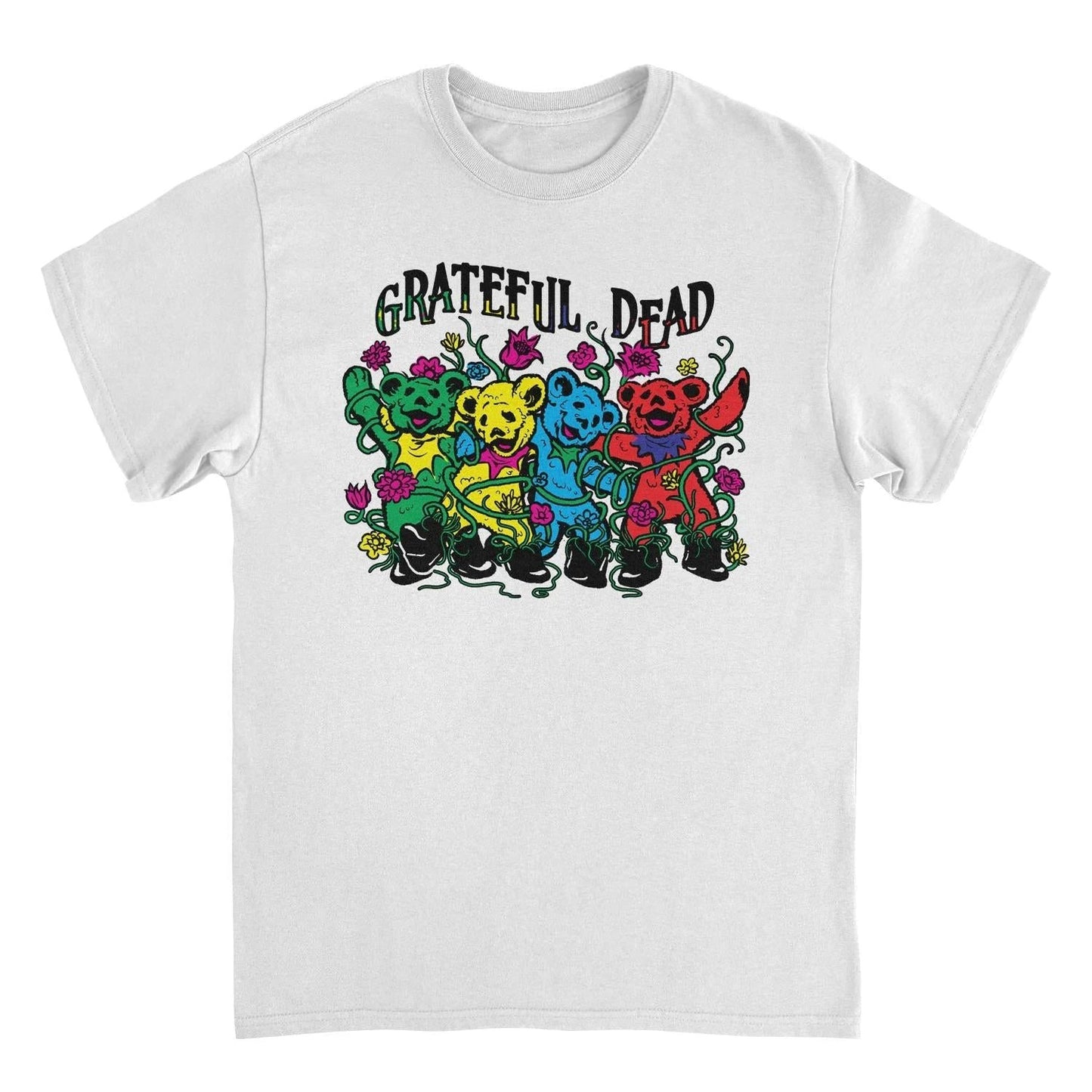 Grateful Dead Garden Boot Bears T-Shirt by HandyShopping4U2