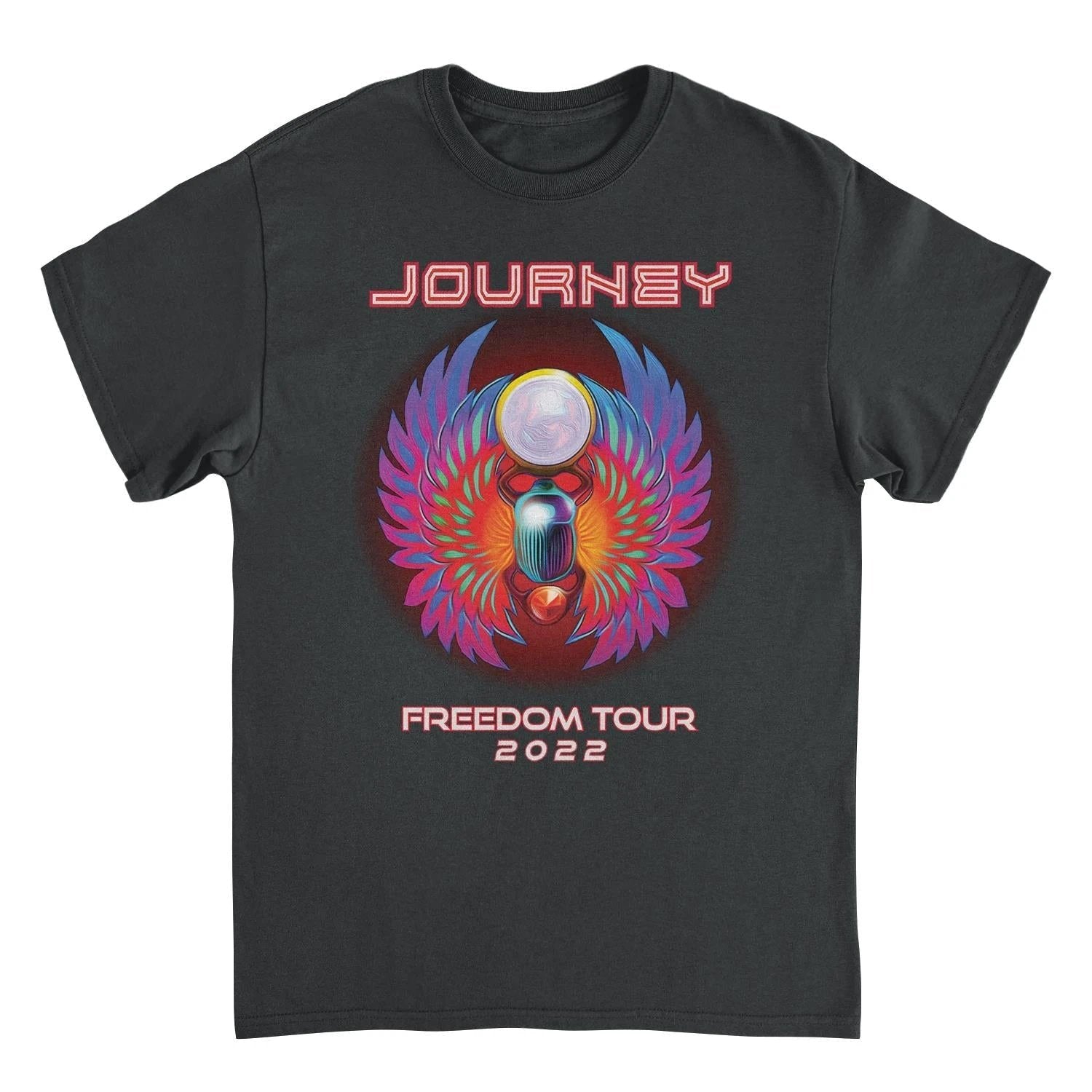 Band tour T-shirts collection featuring vintage concert tour merch and graphic band tour tees