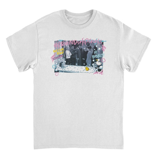 Friends Friendship Goals White T-Shirt by HandyShopping4U2