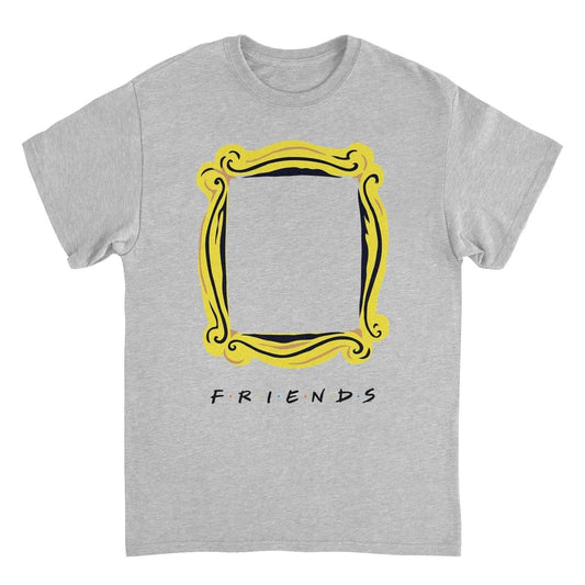 Friends Photo Frame Sport Grey T-Shirt by HandyShopping4U2