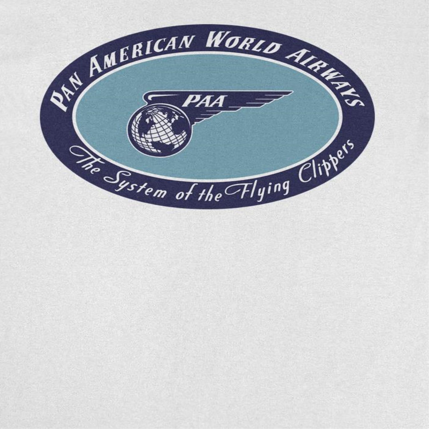 Pan Am the System of the Flying Clippers White T-Shirt by HandyShopping4U2