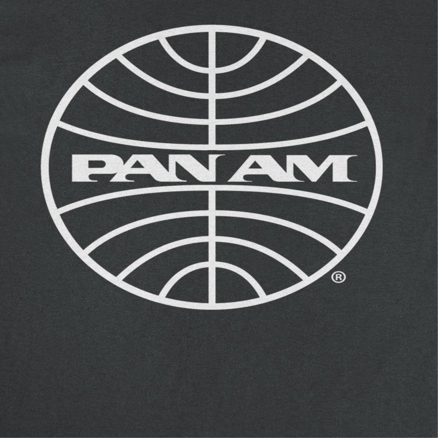 Pan Am Classic White Logo in Black T-Shirt by HandyShopping4U2