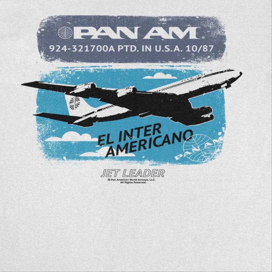Pan Am El Inter Americano White T-Shirt by HandyShopping4U2