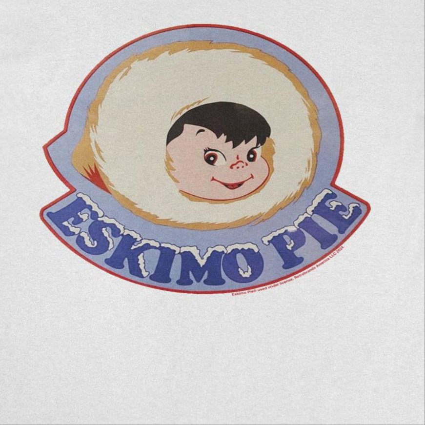 Eskimo Pie Ice Cream Bars Vintage Retro White T-Shirt by HandyShopping4U2