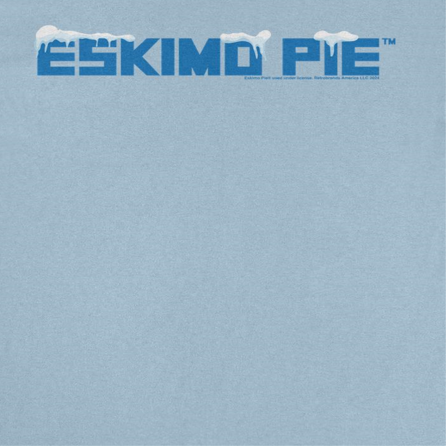 Eskimo Pie Retro Ice Cream Bar Logo Light Blue T-Shirt by HandyShopping4U2