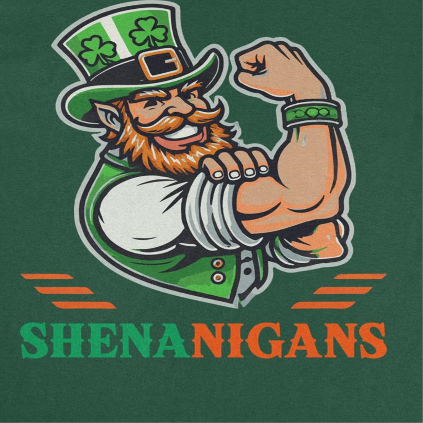 St. Patrick's Day Shenanigans T-Shirt by HandyShopping4U2