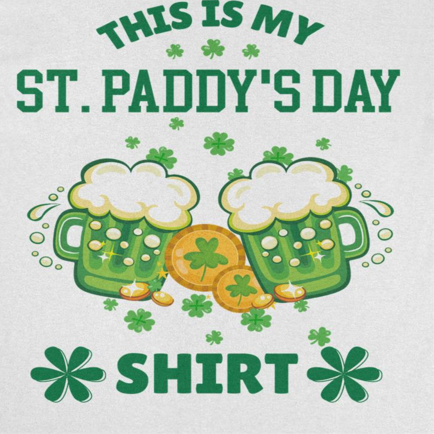St. Patrick's Day this is my Drinking Shirt T-Shirt by HandyShopping4U2