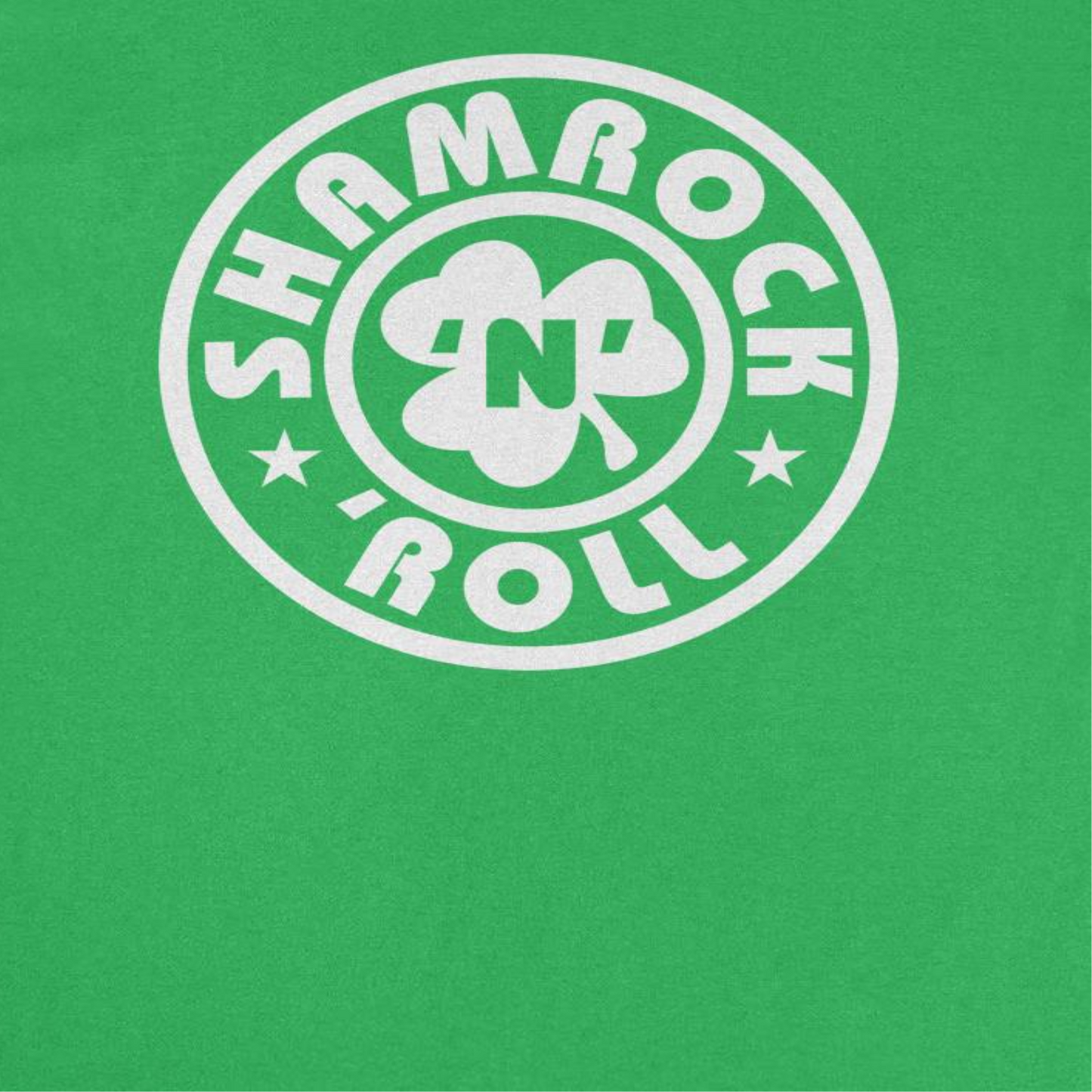 St. Patrick's Day Shamrock n Roll T-Shirt by HandyShopping4U2
