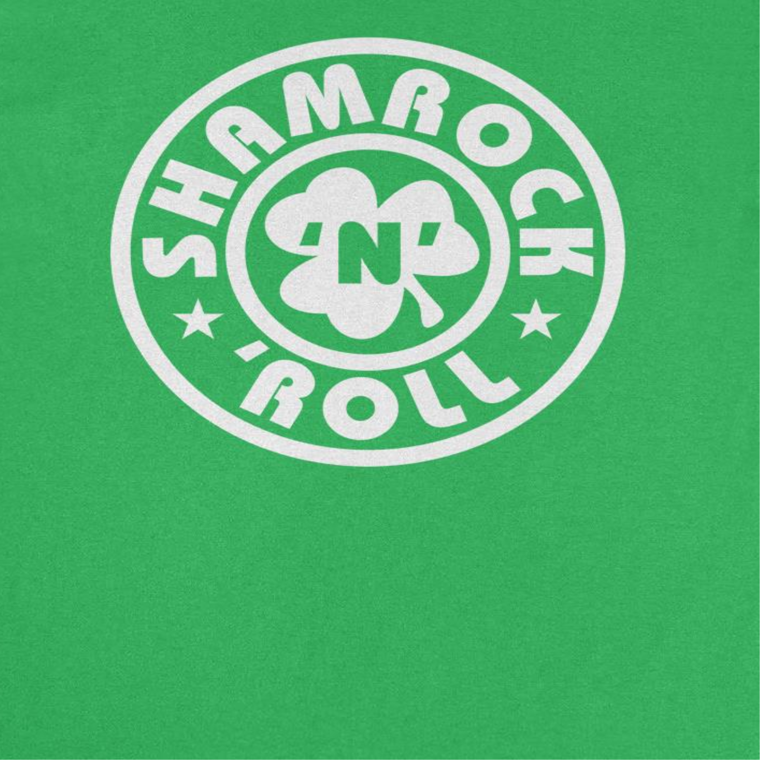 St. Patrick's Day Shamrock n Roll T-Shirt by HandyShopping4U2