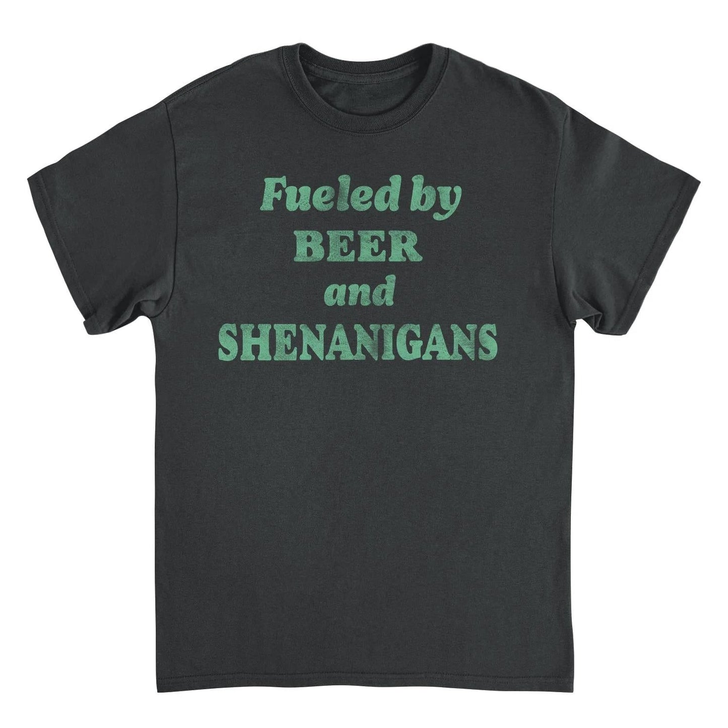 St. Patrick's Day Fueled by Beer T-Shirt by HandyShopping4U2