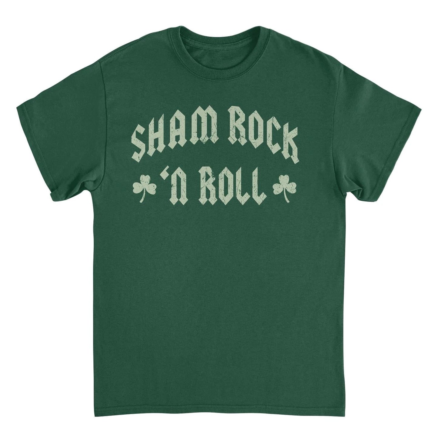 St. Patricks Day Sham Rock n Roll T-Shirt by HandyShopping4U2