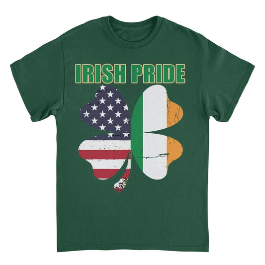 St. Patrick's Day Irish Pride Wings T-Shirt by HandyShopping4U2