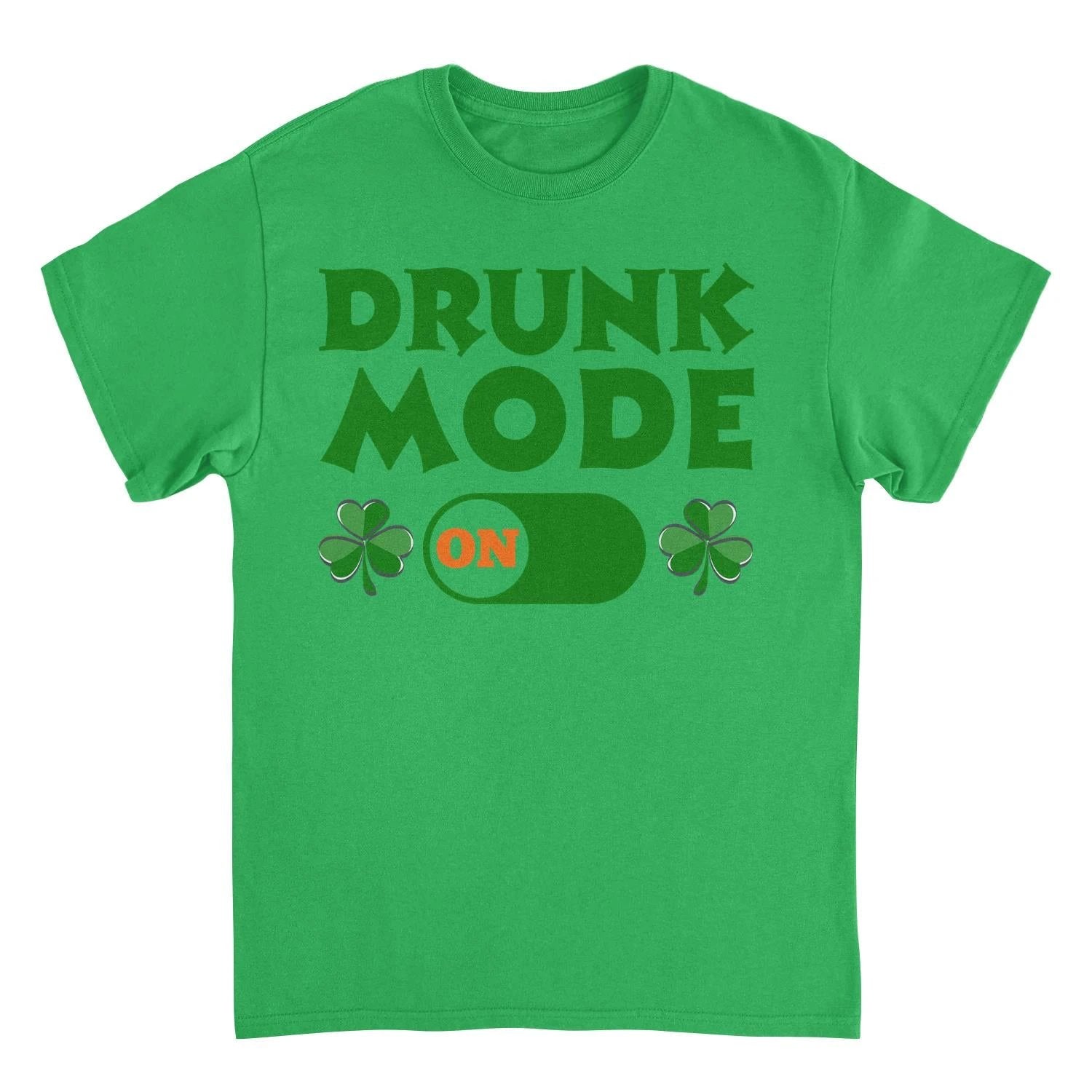 St. Patricks Day Drink Mode on T-Shirt by HandyShopping4U2