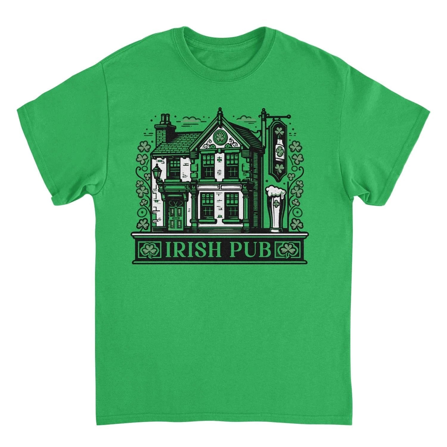St. Patrick's Day Irish Pub T-Shirt by HandyShopping4U2
