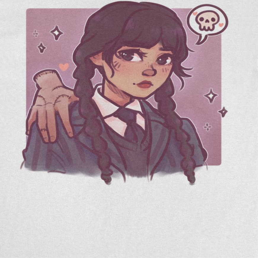 Wednesday White T-Shirt