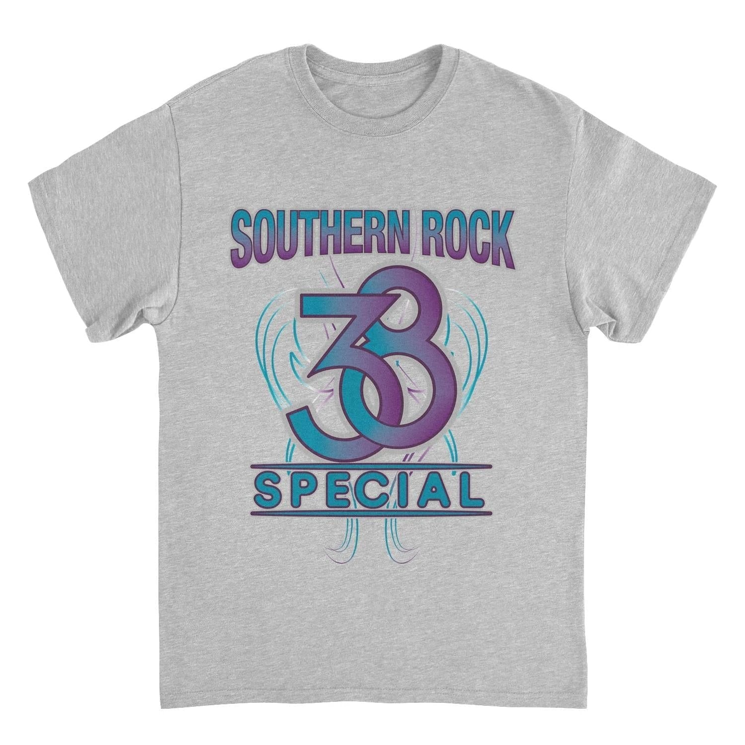 38 Special southern rock t shirt grey graphic band tee front design