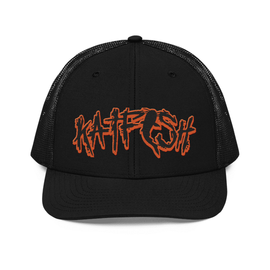 Graffiti Embroidered Neon Orange (Snapback)