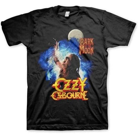 Ozzy Osbourne Mens T-shirt- Bark at The Moon Album Tee New by HandyShopping4U2