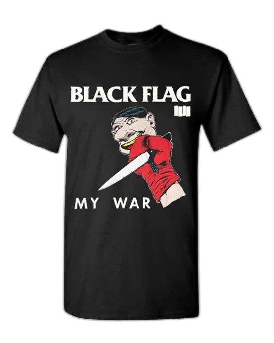 Black Flag My War Album T-shirt SST Records by HandyShopping4U2