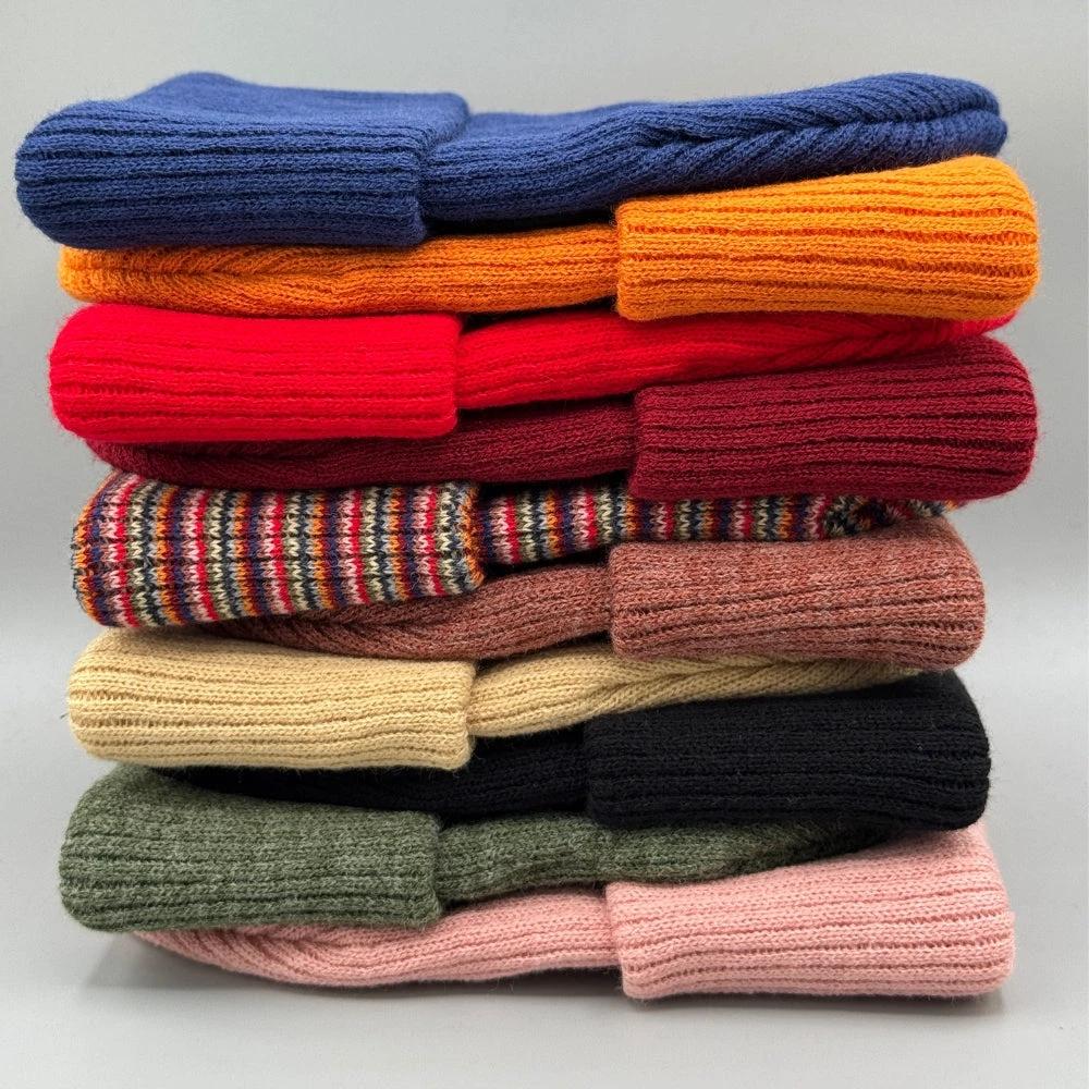 Kids Knit Beanies, no logo – Soft, Warm & Made in USA Winter Hat by HandyShopping4U2