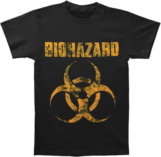 Biohazard Band Logo Mens T-shirt by HandyShopping4U2