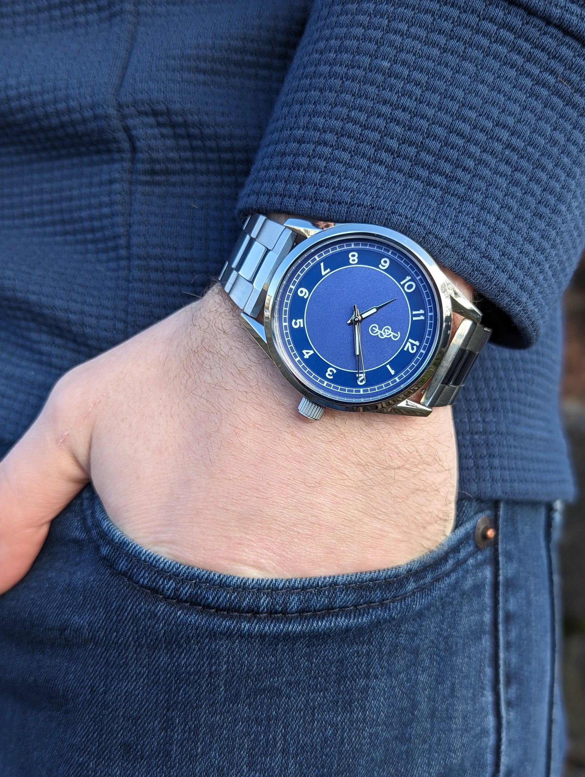 Blue Classic Watch by The Beyond Boring Watch Company