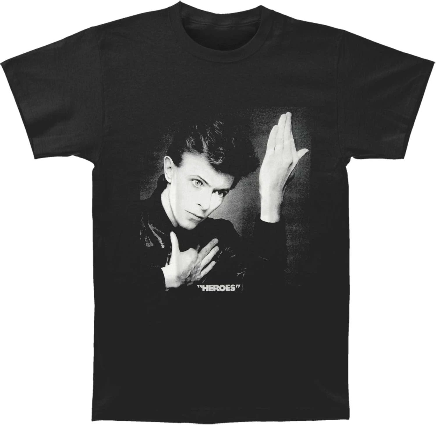 David Bowie Heroes Album Mens T-shirt- Officially Licensed - New by HandyShopping4U2