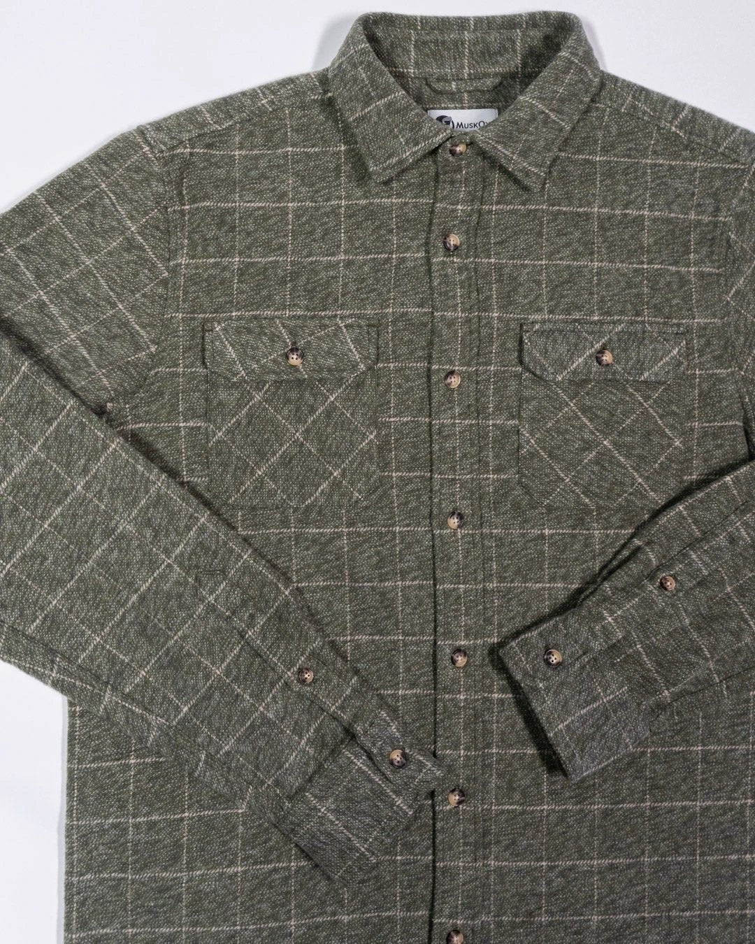 Grand Flannel, Moss Green