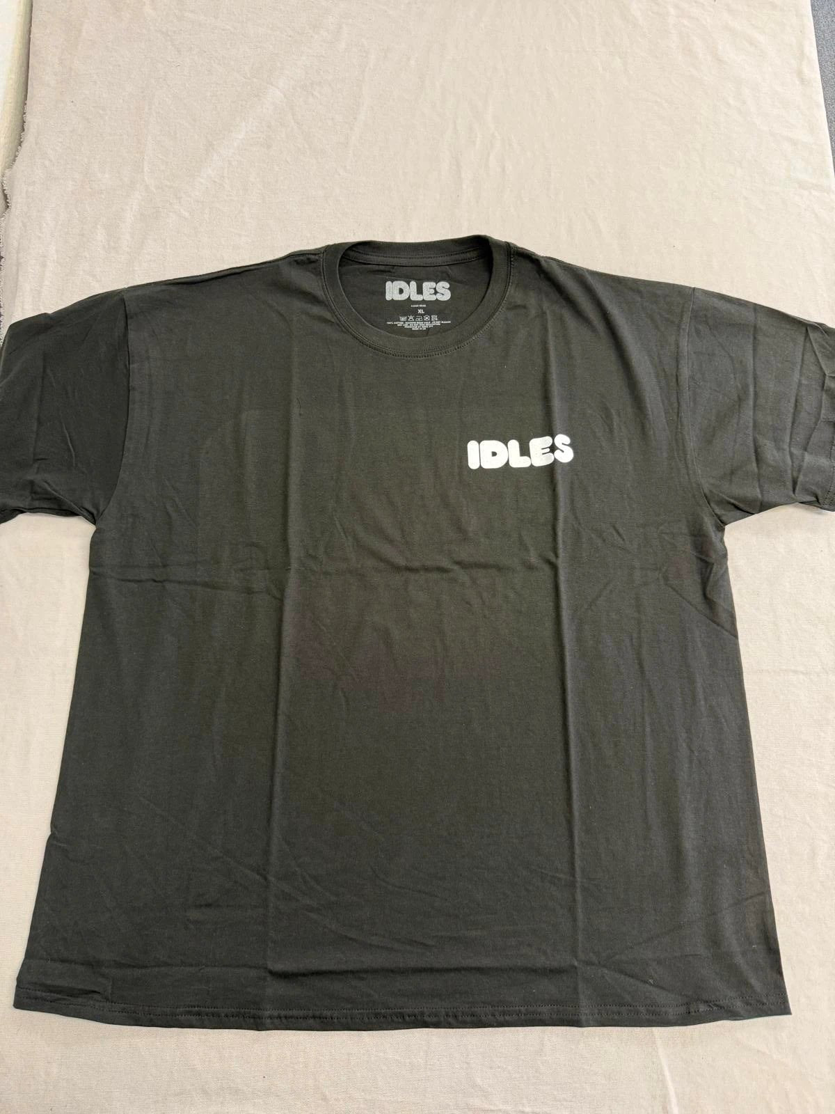 Idles Band T-shirt Fist with Flower Tee on Back Tee by HandyShopping4U2