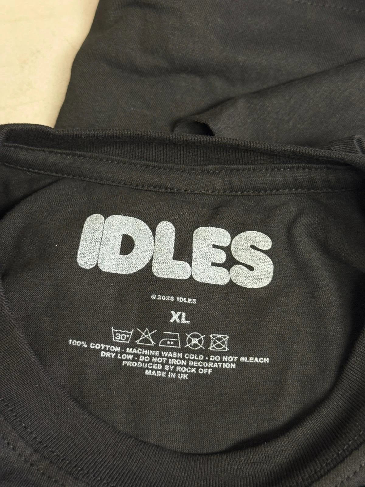 Idles Band Flowers T-shirt Crawler Album Tee by HandyShopping4U2