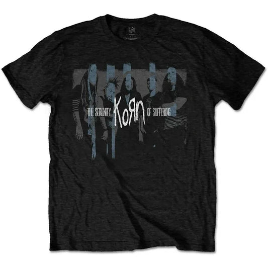 Korn Band Photo Mens T-shirt- The Serenity of Suffering by HandyShopping4U2