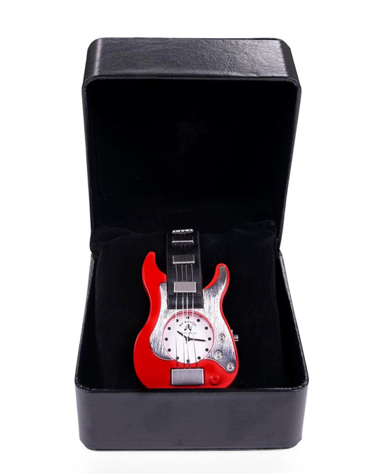 Guitar Watch Red by Rock Roll n Soul