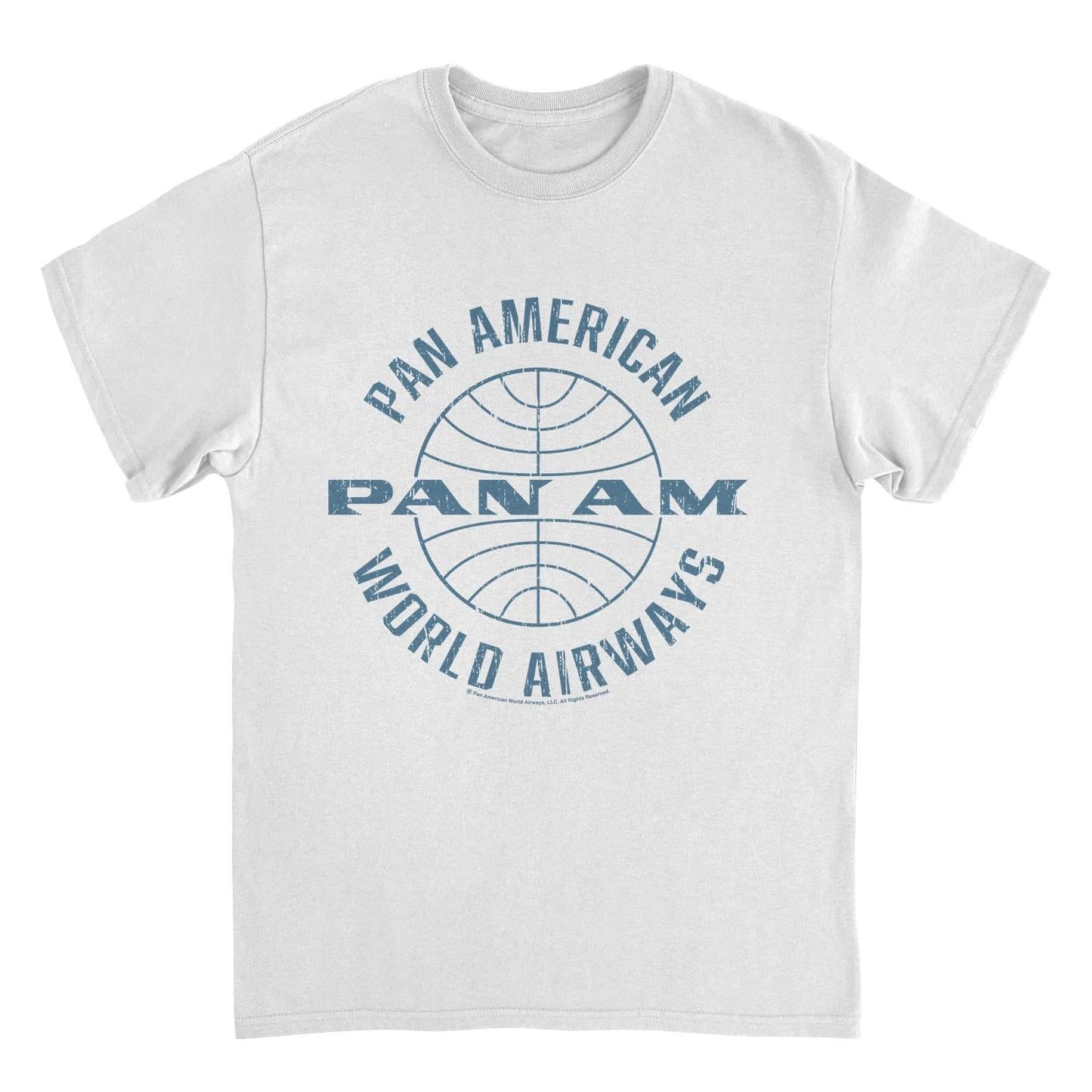 Pan Am Pan American World Airways White T-Shirt by HandyShopping4U2