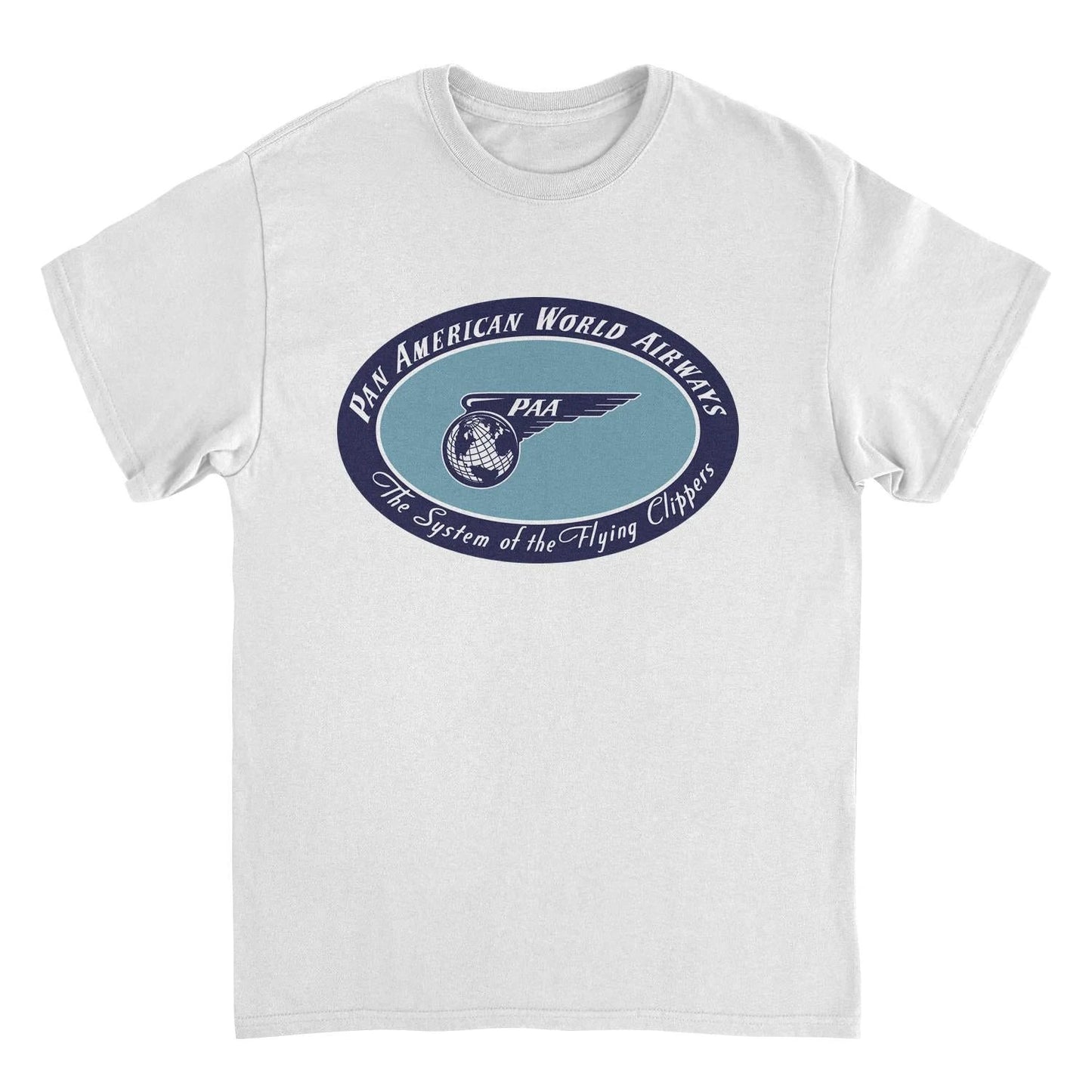 Pan Am the System of the Flying Clippers White T-Shirt by HandyShopping4U2