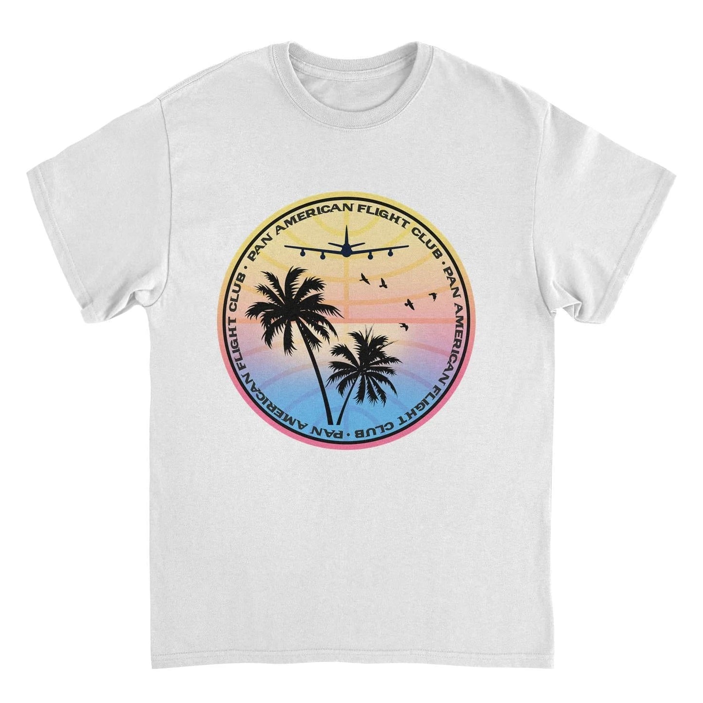 Pan Am Flight Club Icon White T-Shirt by HandyShopping4U2