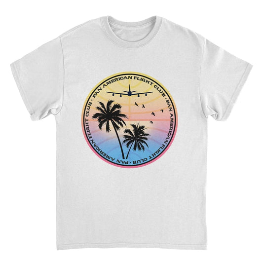 Pan Am Flight Club Icon White T-Shirt by HandyShopping4U2