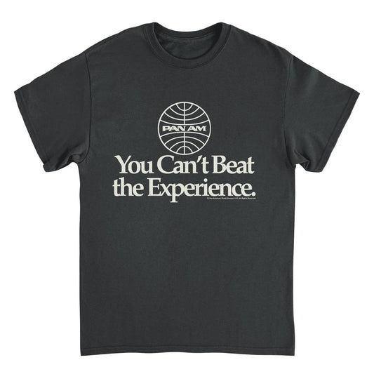 Pan Am Airways You Cant Beat the Experience Black T-Shirt by HandyShopping4U2