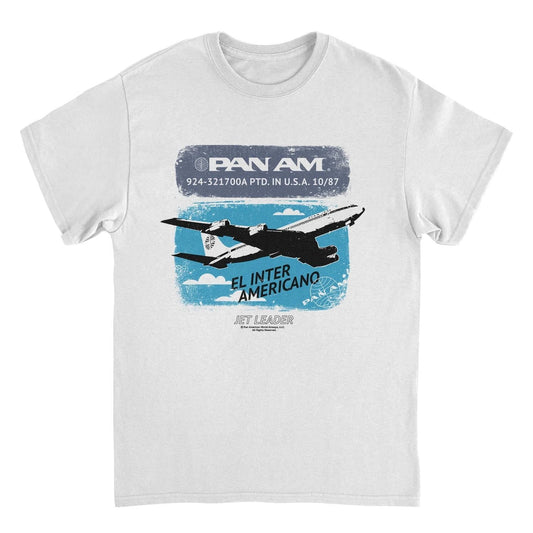 Pan Am El Inter Americano White T-Shirt by HandyShopping4U2