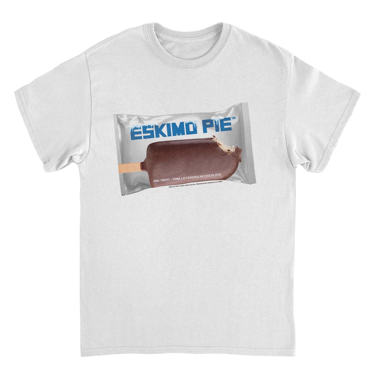 Eskimo Pie Ice Cream Bar One Treat White T-Shirt by HandyShopping4U2