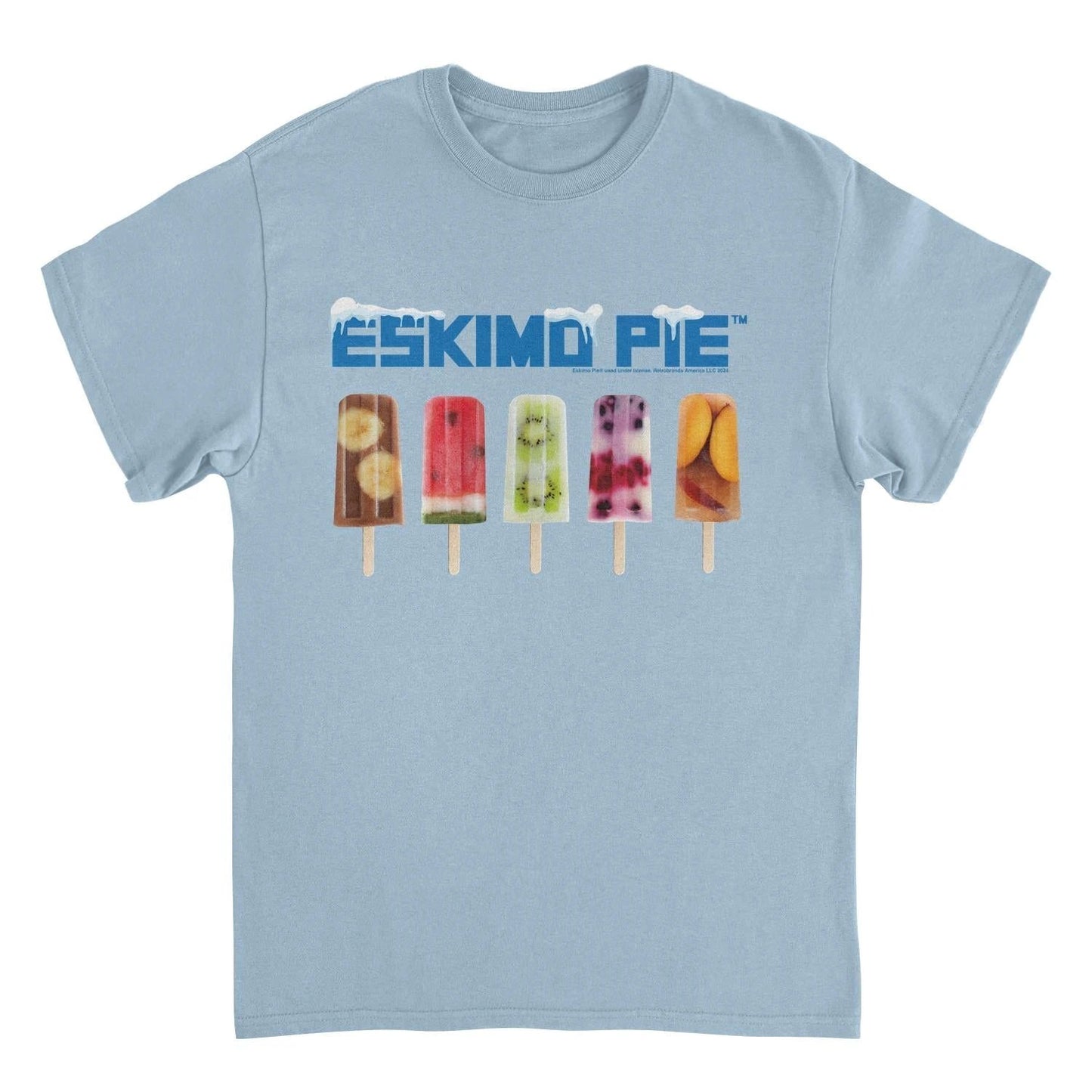 Eskimo Pie Retro Ice Lolly Selection Light Blue T-Shirt by HandyShopping4U2