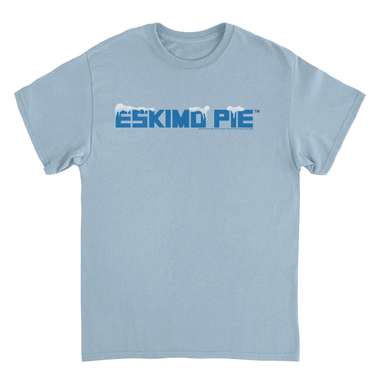 Eskimo Pie Retro Ice Cream Bar Logo Light Blue T-Shirt by HandyShopping4U2