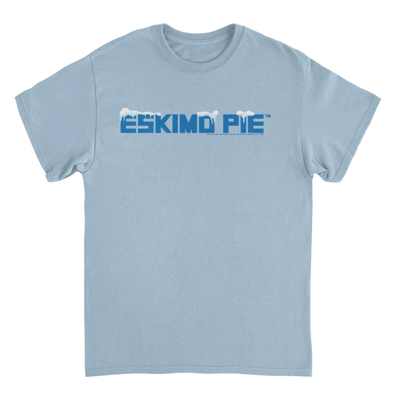 Eskimo Pie Retro Ice Cream Bar Logo Light Blue T-Shirt by HandyShopping4U2
