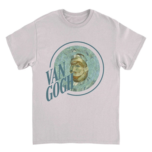 Classic Paintings Van Gogh Portrait Ice Grey T-Shirt by HandyShopping4U2
