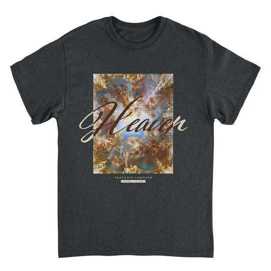Classic Paintings Heaven Lemoyne Black T-Shirt by HandyShopping4U2