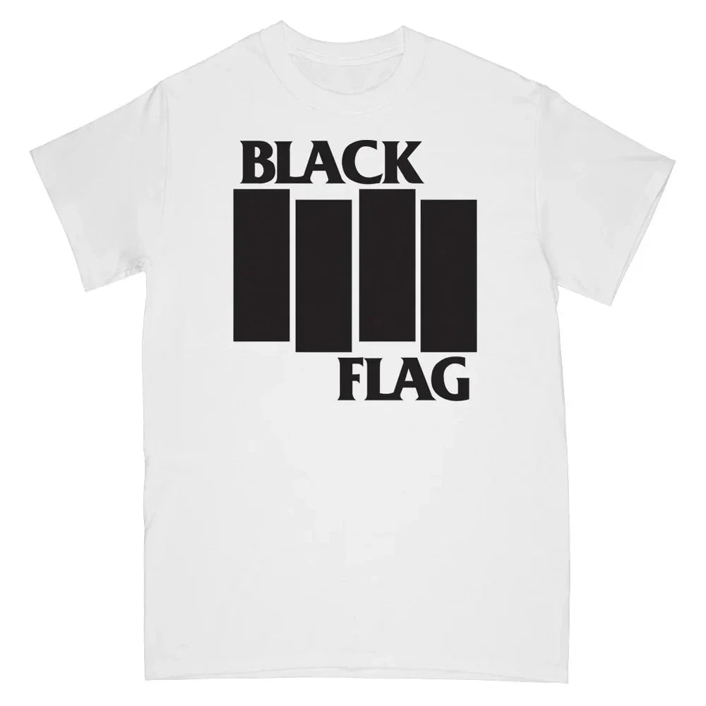 Black Flag Band T-shirt Black Flag Bars Logo Tee SST Records by HandyShopping4U2