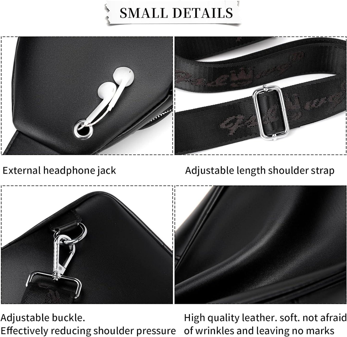 FR Fashion Co. Sling Backpack for Men