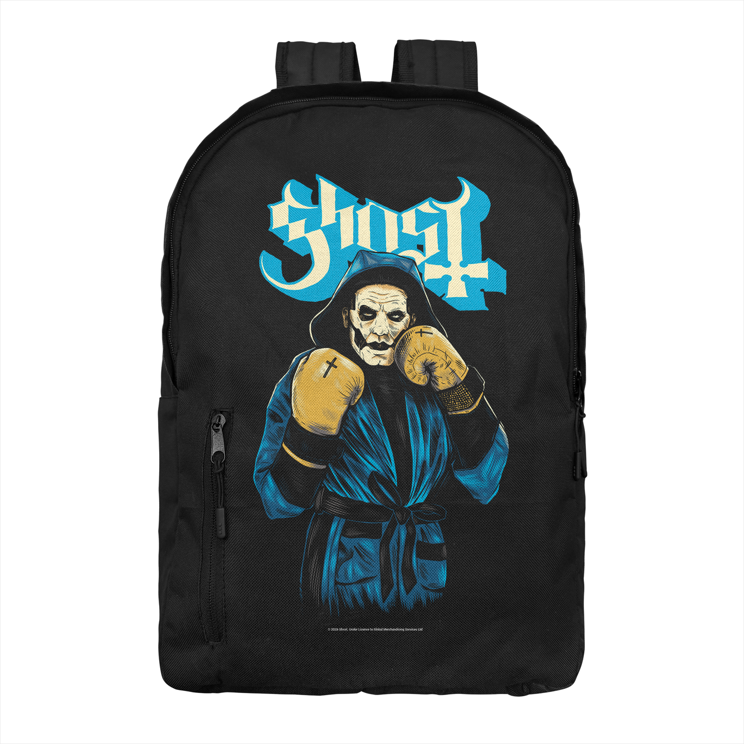 Ghost Prize Fighter backpack with boxing design official band merch rock band backpack