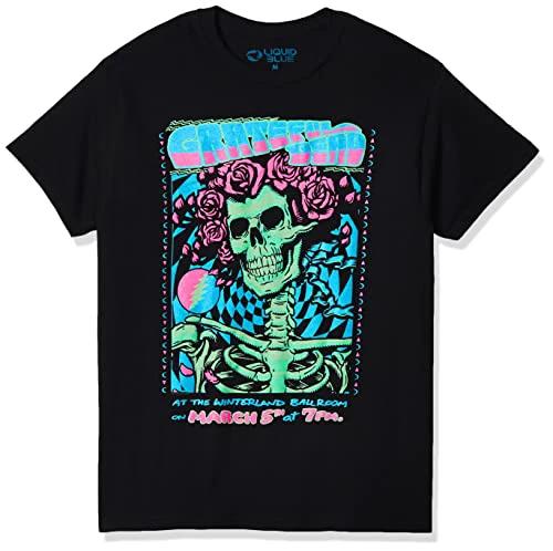 Grateful Dead Bertha Blacklight Men's T-shirt by HandyShopping4U2