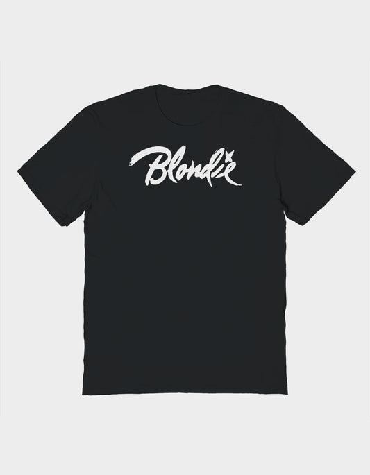 Goodie Two Sleeves Blondie White Logo T-Shirt